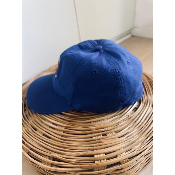 Vintage CUBS Baseball Hat Fitted Cap By Bee Size 7.5" - Picture 4 of 6